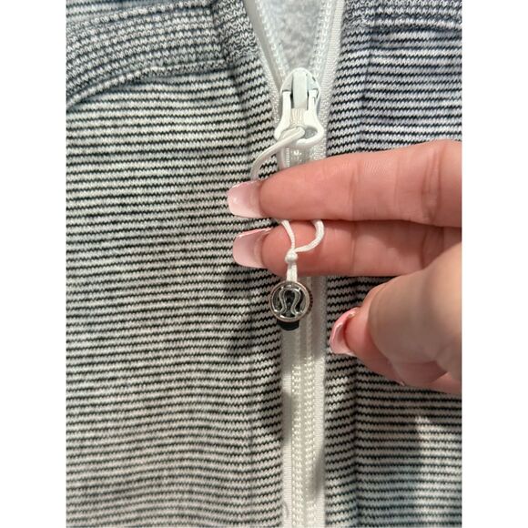 NWOT Lululemon You Are Beautiful Embroidered Full Zip Up Scuba Hoodie Sweatshirt - Picture 3 of 13